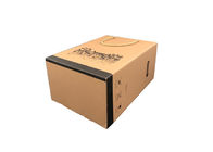 Luxury Recyclable Double Bottle Wine Box Environmental Protection OEM Service